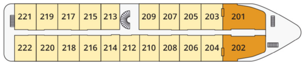 UNIWORLD Boutique River Cruises River Tosca Pharaoh Deck.png